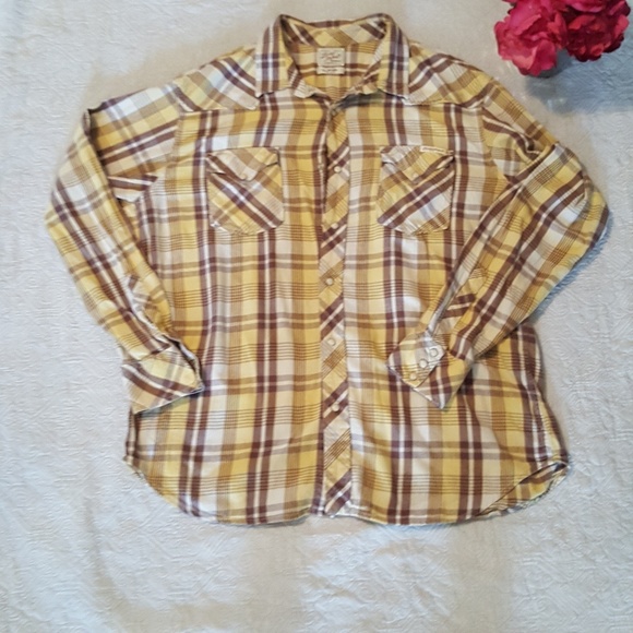 Lucky Brand Other - Lucky Brand western flannel shirt size XL